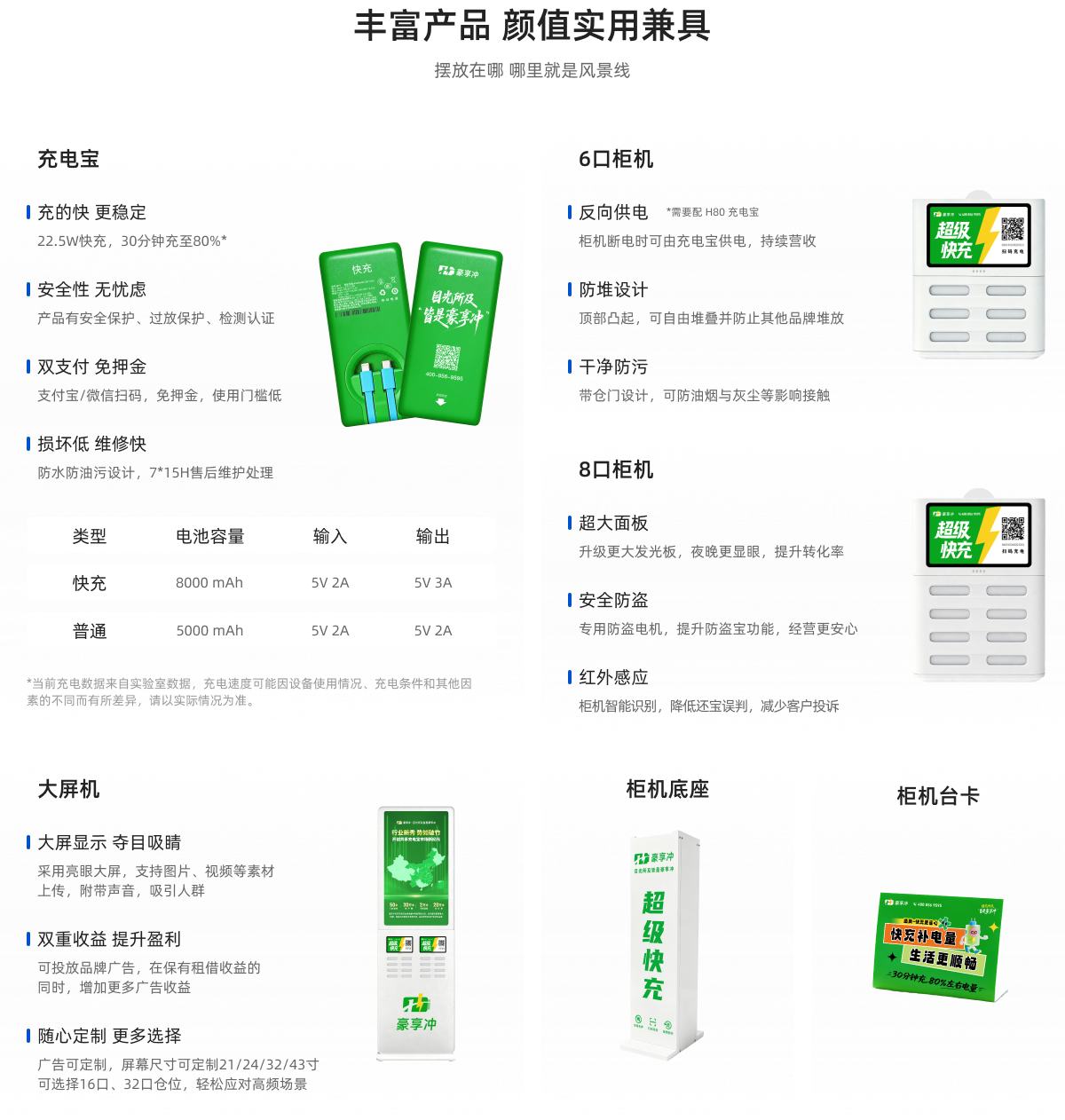丰富产品 颜值实用兼具